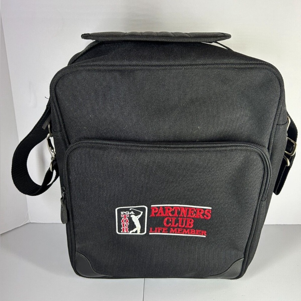 PGA Tour Partners Club Life Member Black Shoulder Bag